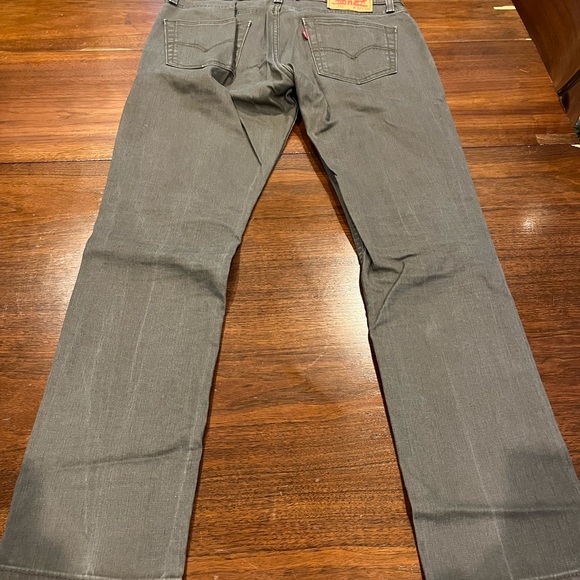 Levi’s 511 Men’s Slim Jeans Waterless Dark Gray - 32x30 - Picture 2 of 3